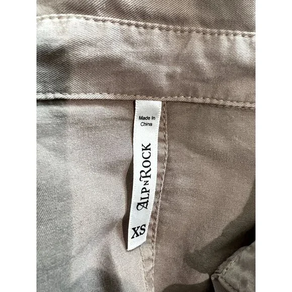 Alp N Rock Button Down Shirt in Brown